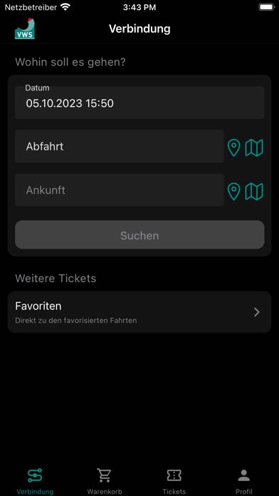 VWS Tickets App-Screenshot #6