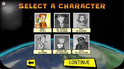 Martian Panic captura de pantalla del juego