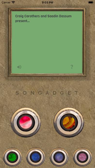 Songadget screenshot