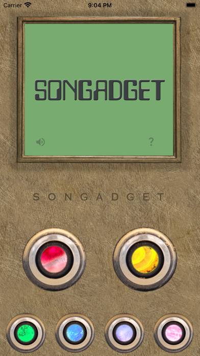 Songadget App screenshot