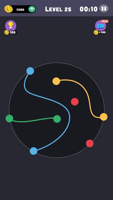 Same Color: Connect The Dots captura de pantalla del juego