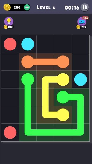 Same Color: Connect The Dots captura de pantalla del juego