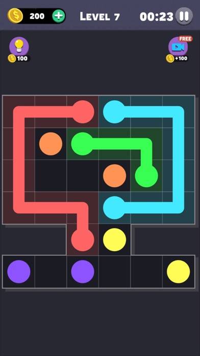 Same Color: Connect The Dots captura de pantalla del juego