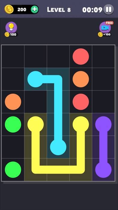Same Color: Connect The Dots captura de pantalla del juego