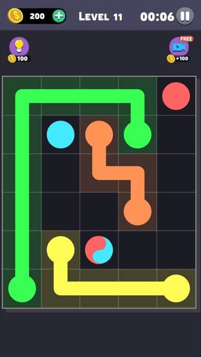 Same Color: Connect The Dots captura de pantalla del juego