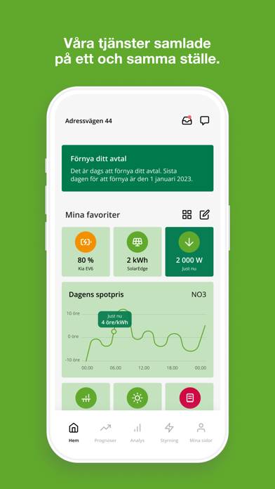 Karlshamn Energi App skärmdump #1