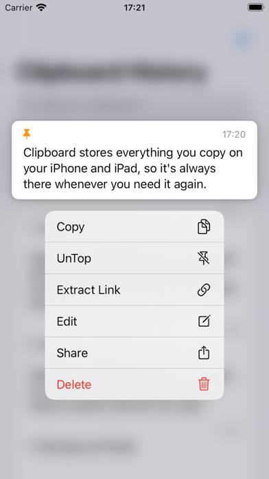 Clipboards App screenshot #2