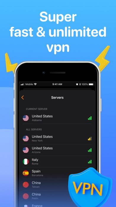 Safe VPN & AdBlock Master Captura de pantalla de la aplicación #4
