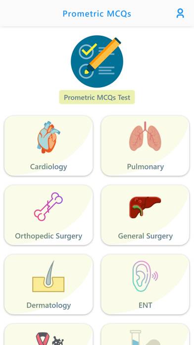 Medical Prometric Exam Tests App screenshot #1