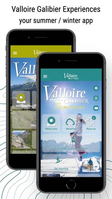 Valloire Galibier Expériences Capture d'écran de l'application #1
