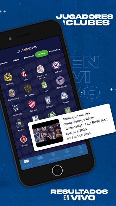 Liga MX Official Soccer App App screenshot #1