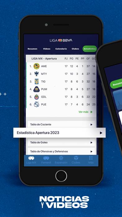 Liga MX Official Soccer App App screenshot #3