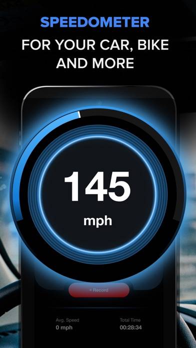Speedometer GPS: Speed Tracker captura de pantalla