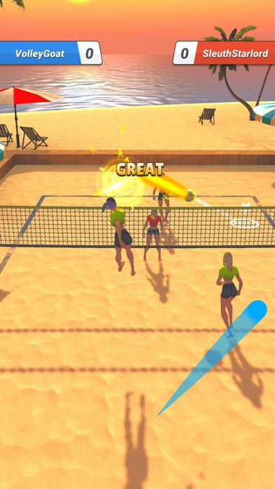 Beach Volley Clash Uygulama ekran görüntüsü #2