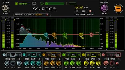 SS-PEQ6 6 Band Parametric EQ App screenshot #1