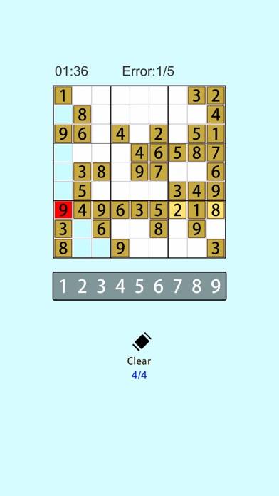 Classic Sudoku Puzzle Brain App screenshot #2