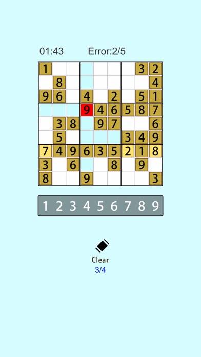 Classic Sudoku Puzzle Brain App screenshot #3
