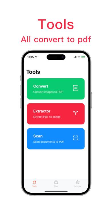 PDF Scanner:Scan PDF Tools App capture d'écran