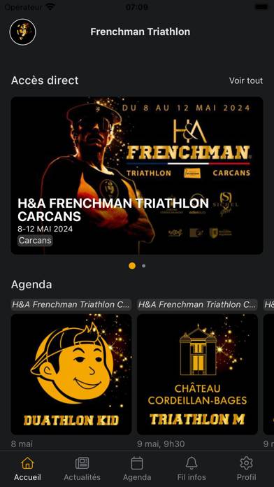 Frenchman Triathlon capture d'écran
