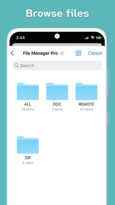 File Manager Pro Schermata dell'app #5