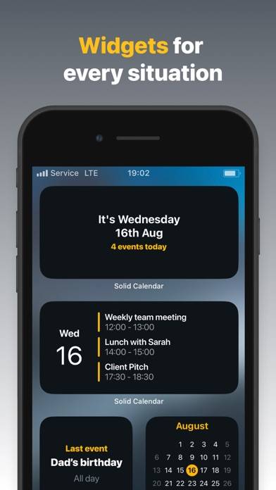 Solid Calendar App preview #4
