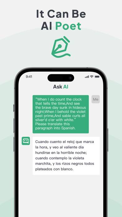 Ask AI Captura de pantalla de la aplicación #3