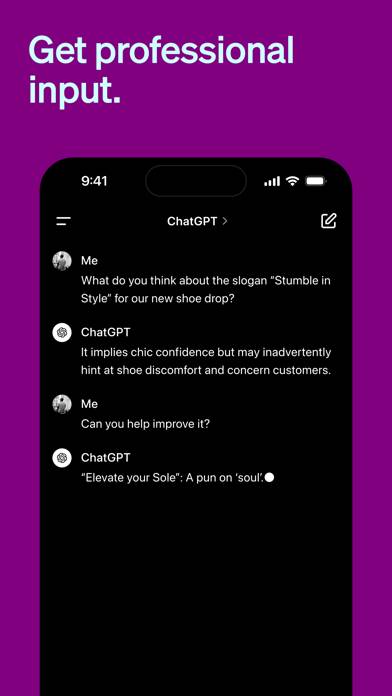 ChatGPT Captura de pantalla de la aplicación #6