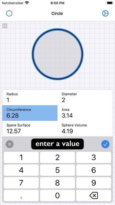 Geometry Calculator App screenshot #2