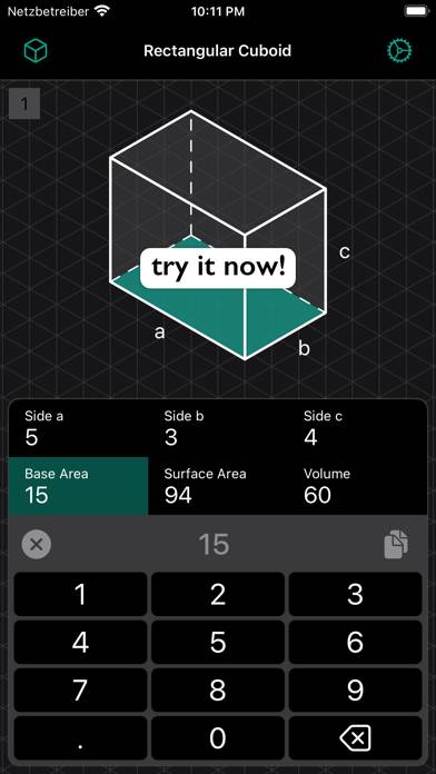 Geometry Calculator App screenshot #6