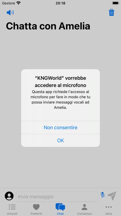 KNGWorld Schermata dell'app