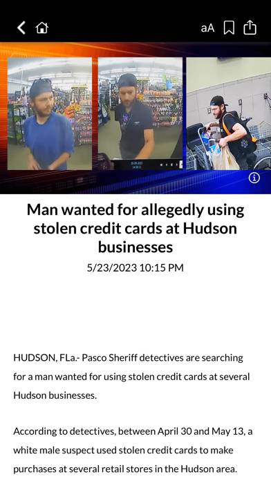 Pasco News App screenshot