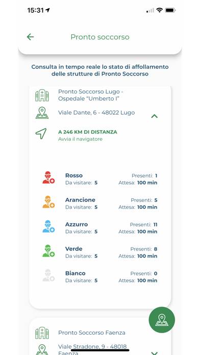 Pronto Soccorso Romagna Schermata dell'app