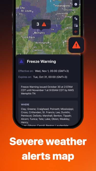 The Wildfire Tracker captura de pantalla