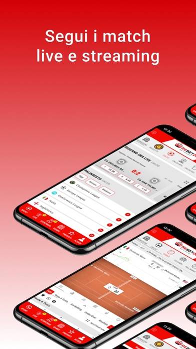 Rebet24 Schermata dell'app