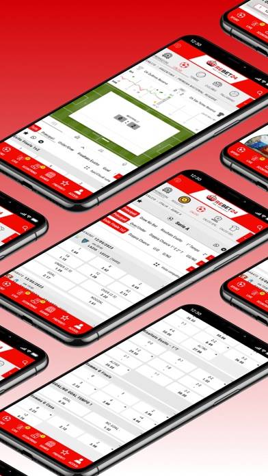 Rebet24 Schermata dell'app