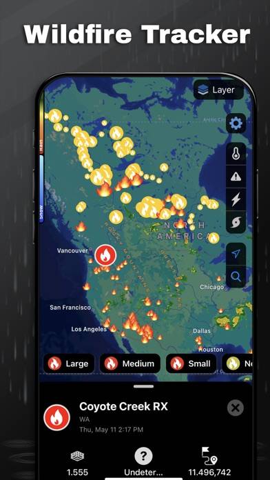 NOAA Weather: Radar & Forecast Captura de pantalla de la aplicación