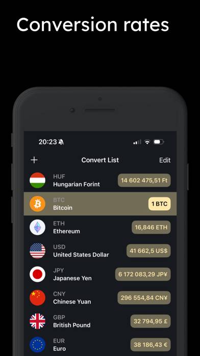 Currency Converter and Rates App screenshot #3