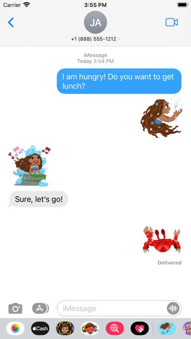 The Little Mermaid Stickers App preview #4