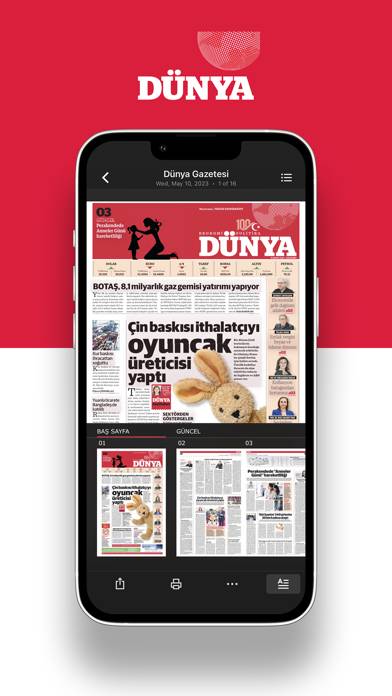 Dunya eGazete App screenshot #2