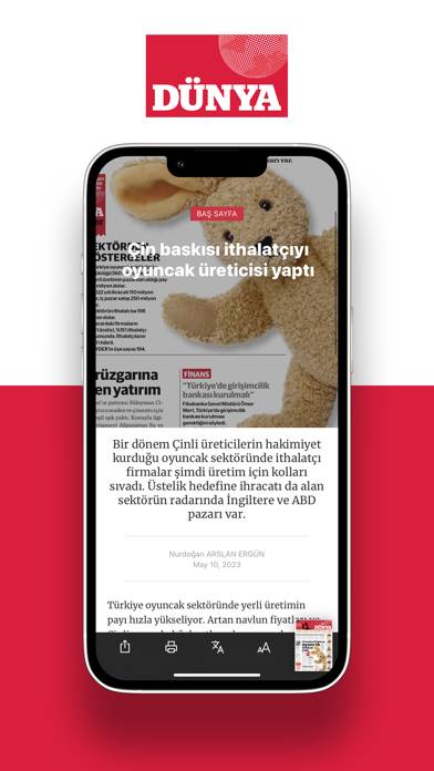 Dunya eGazete App screenshot #3