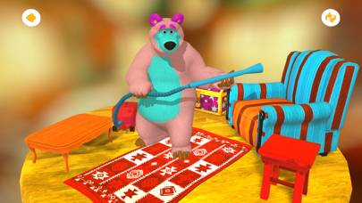 Masha and the Bear Coloring 3D App screenshot #6
