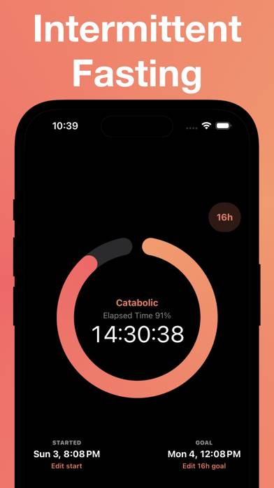 Intermittent Fasting Tracker: App screenshot #1