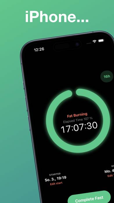 Intermittent Fasting Tracker: App-Screenshot #4