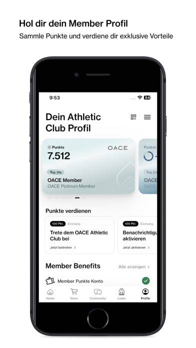 OACE Athletic Club App-Screenshot #2