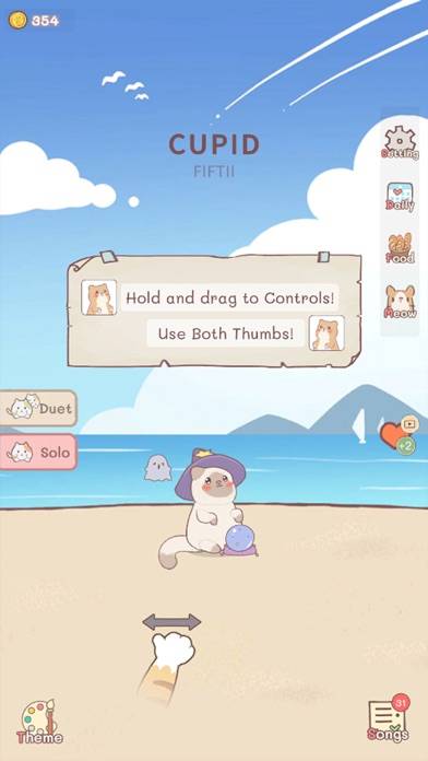 Kpop Duet Cats: Cute Meow Скриншот приложения #3