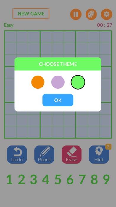 Sudoku App skärmdump #3