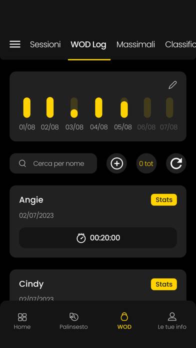 XMasters Schermata dell'app