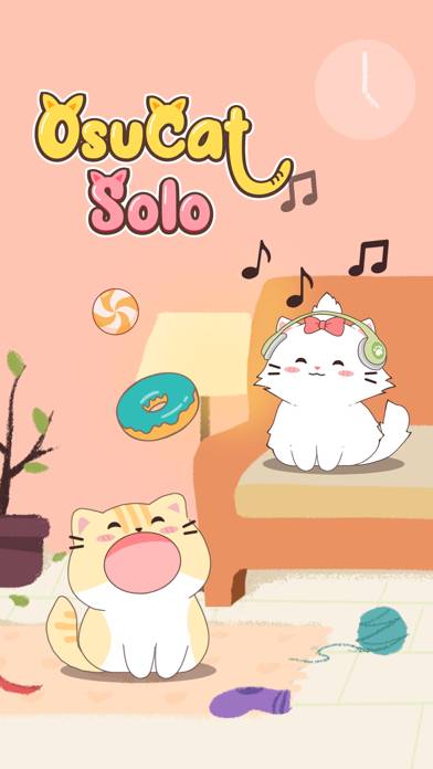Osu Cat Music Solo: Duet Cats App skärmdump #1