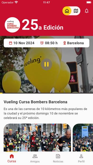 Cursa Bombers Barcelona captura de pantalla