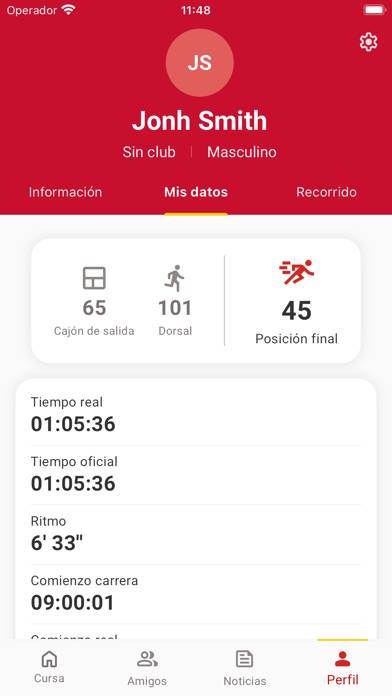 Cursa Bombers Barcelona Captura de pantalla de la aplicación